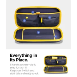 Spigen Nintendo|Akcesoria Do Konsol-ETUI NINTENDO SWITCH 2 NANO POP PRO POUCH BLUEBERRY NAVY