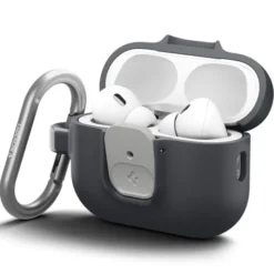 Spigen Airpods Pro 3|Etui Airpods-ETUI AIRPODS PRO 3 NANO POP APPLE BLACK SESAME