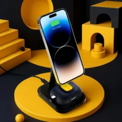 Spigen Airpods Pro 3|Etui Airpods-ETUI AIRPODS PRO 3 NANO POP APPLE BLUEBERRY NAVY