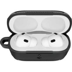 Spigen Airpods Pro 3|Etui Airpods-ETUI AIRPODS PRO 3 RUGGED ARMOR MATTE BLACK