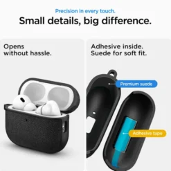 Spigen Airpods Pro 3|Etui Airpods-ETUI AIRPODS PRO 3 URBAN FIT BLACK