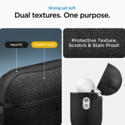 Spigen Airpods Pro 3|Etui Airpods-ETUI AIRPODS PRO 3 URBAN FIT BLACK