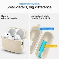Spigen Airpods Pro 3|Etui Airpods-ETUI AIRPODS PRO 3 URBAN FIT DUNE BEIGE