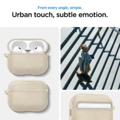 Spigen Airpods Pro 3|Etui Airpods-ETUI AIRPODS PRO 3 URBAN FIT DUNE BEIGE