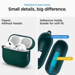 Spigen Airpods Pro 3|Etui Airpods-ETUI AIRPODS PRO 3 URBAN FIT MIDNIGHT GREEN