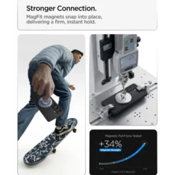 Spigen Samsung|Galaxy S26 Ultra-ETUI AIRSKIN ARAMID MAG SAMSUNG GALAXY S26 ULTRA MAGSAFE CZARNE