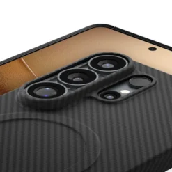 Spigen Samsung|Galaxy S26 Ultra-ETUI AIRSKIN ARAMID MAG SAMSUNG GALAXY S26 ULTRA MAGSAFE CZARNE
