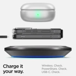 Spigen Samsung|Galaxy Z Flip 4-Etui Airskin Galaxy Z Flip 4 Crystal Clear