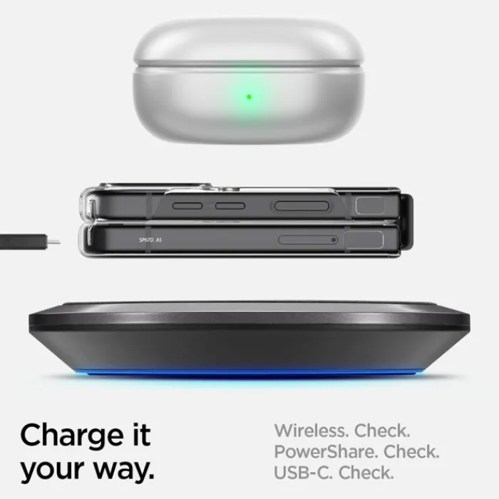 Spigen Samsung|Galaxy Z Flip 4-Etui Airskin Galaxy Z Flip 4 Crystal Clear