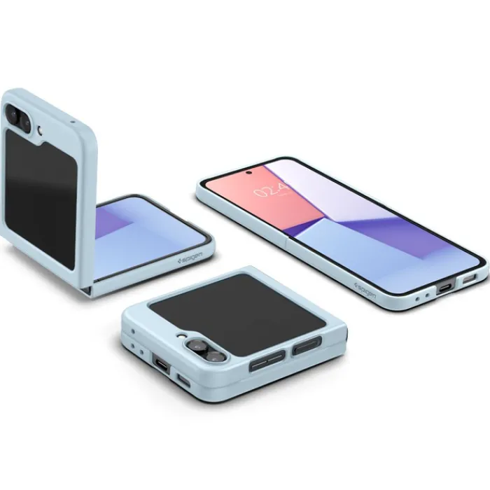 Spigen Samsung|Galaxy Z Flip 5-Etui Airskin Galaxy Z Flip 5 Mute Blue Case