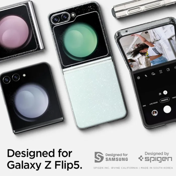 Spigen Samsung|Galaxy Z Flip 5-Etui Airskin Galaxy Z Flip 5 Glitter Crystal Case