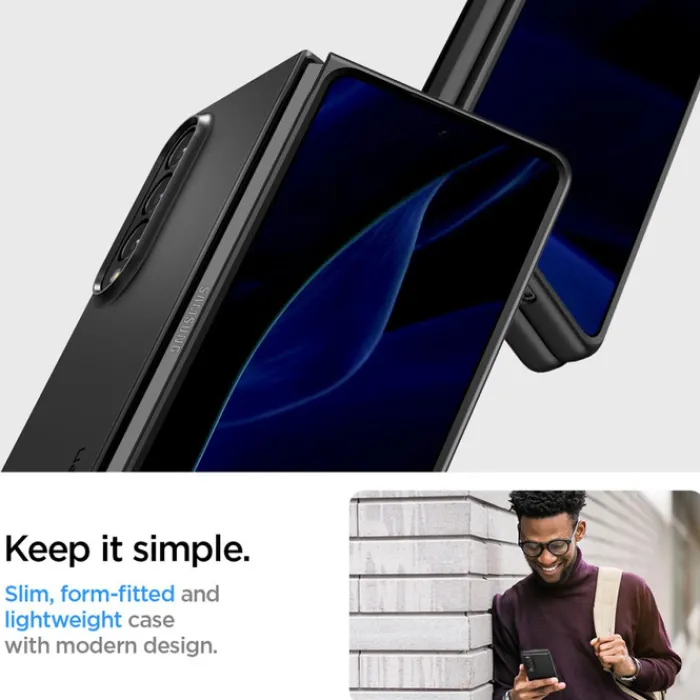 Spigen Samsung|Galaxy Z Fold 4-Etui Airskin Galaxy Z Fold 4 Black