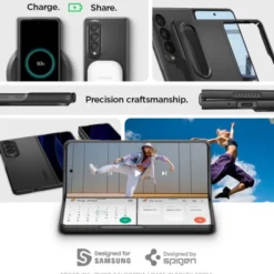 Spigen Samsung|Galaxy Z Fold 4-Etui Airskin Galaxy Z Fold 4 Black