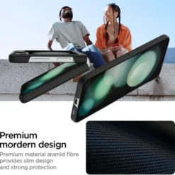 Spigen Samsung|Galaxy Z Flip 5-Etui Airskin ”pro” Galaxy Z Flip 5 Black