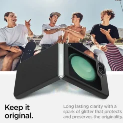 Spigen Samsung|Galaxy Z Flip 5-Etui Airskin ”pro” Galaxy Z Flip 5 Black
