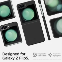 Spigen Samsung|Galaxy Z Flip 5-Etui Airskin ”pro” Galaxy Z Flip 5 Black