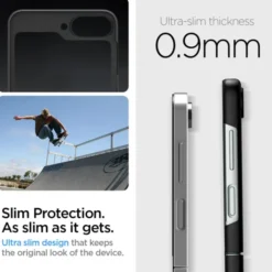 Spigen Samsung|Galaxy Z Flip 7 Fe-ETUI AIRSKIN SAMSUNG GALAXY Z FLIP 6 / 7 FE ARAMID BLACK