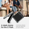 Spigen Samsung|Galaxy Z Flip 7 Fe-ETUI AIRSKIN SAMSUNG GALAXY Z FLIP 6 / 7 FE CRYSTAL CLEAR