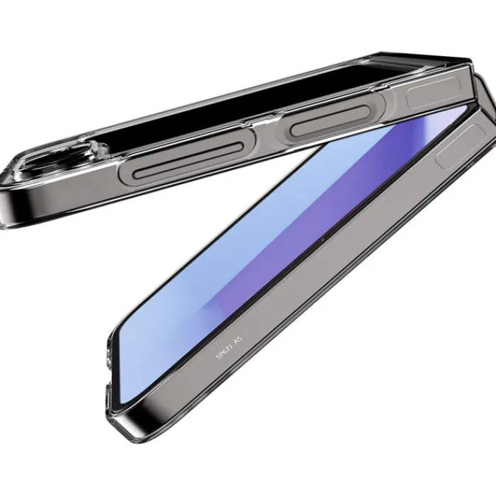 Spigen Samsung|Galaxy Z Flip 7 Fe-ETUI AIRSKIN SAMSUNG GALAXY Z FLIP 6 / 7 FE CRYSTAL CLEAR