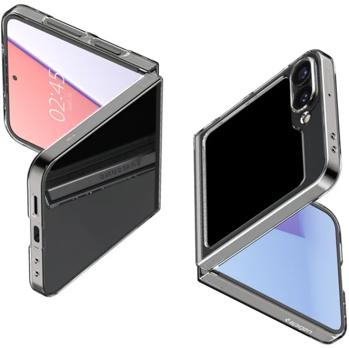 Spigen Samsung|Galaxy Z Flip 7 Fe-ETUI AIRSKIN SAMSUNG GALAXY Z FLIP 6 / 7 FE CRYSTAL CLEAR