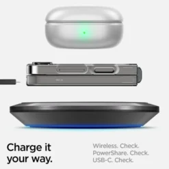 Spigen Samsung|Galaxy Z Flip 7 Fe-ETUI AIRSKIN SAMSUNG GALAXY Z FLIP 6 / 7 FE CRYSTAL CLEAR