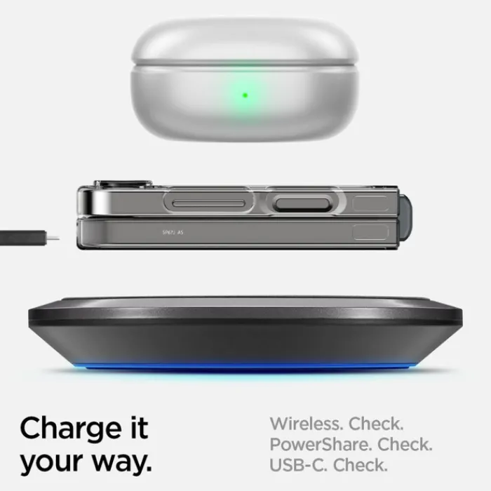 Spigen Samsung|Galaxy Z Flip 7 Fe-ETUI AIRSKIN SAMSUNG GALAXY Z FLIP 6 / 7 FE CRYSTAL CLEAR