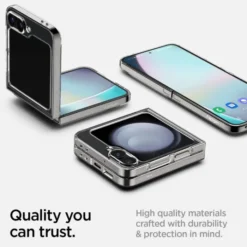 Spigen Samsung|Galaxy Z Flip 7 Fe-ETUI AIRSKIN SAMSUNG GALAXY Z FLIP 6 / 7 FE CRYSTAL CLEAR
