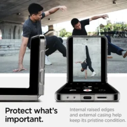 Spigen Samsung|Galaxy Z Flip 7 Fe-ETUI AIRSKIN SAMSUNG GALAXY Z FLIP 6 / 7 FE ZERO ONE