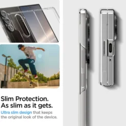 Spigen Samsung|Galaxy Z Fold 6-ETUI AIRSKIN SAMSUNG GALAXY Z FOLD 6 CRYSTAL CLEAR