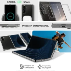 Spigen Samsung|Galaxy Z Fold 6-ETUI AIRSKIN SAMSUNG GALAXY Z FOLD 6 CRYSTAL CLEAR