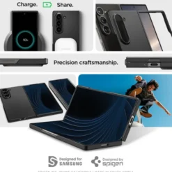 Spigen Samsung|Galaxy Z Fold 6-ETUI AIRSKIN SAMSUNG GALAXY Z FOLD 6 BLACK
