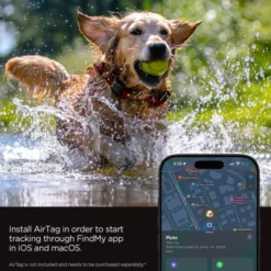 Spigen Etui Wodoszczelne|Lokalizatory-ETUI AIRTAG 1 / 2 TOUGH ARMOR PET COLLAR BLACK