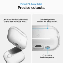 Spigen Airpods Pro 3|Etui Airpods-ETUI APPLE AIRPODS PRO 3 LIQUID CRYSTAL CRYSTAL CLEAR