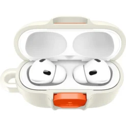Spigen Airpods Pro 3|Etui Airpods-ETUI APPLE AIRPODS PRO 3 NANO POP ORANGE BEIGE