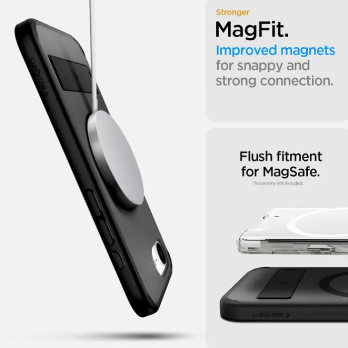 Spigen Iphone 17E|Apple-ETUI APPLE IPHONE 17E/16E ULTRA HYBRID S MAGSAFE FROST BLACK