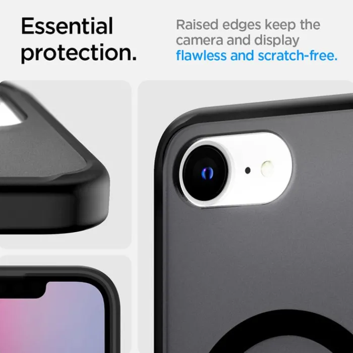 Spigen Iphone 17E|Apple-ETUI APPLE IPHONE 17E/16E ULTRA HYBRID S MAGSAFE FROST BLACK