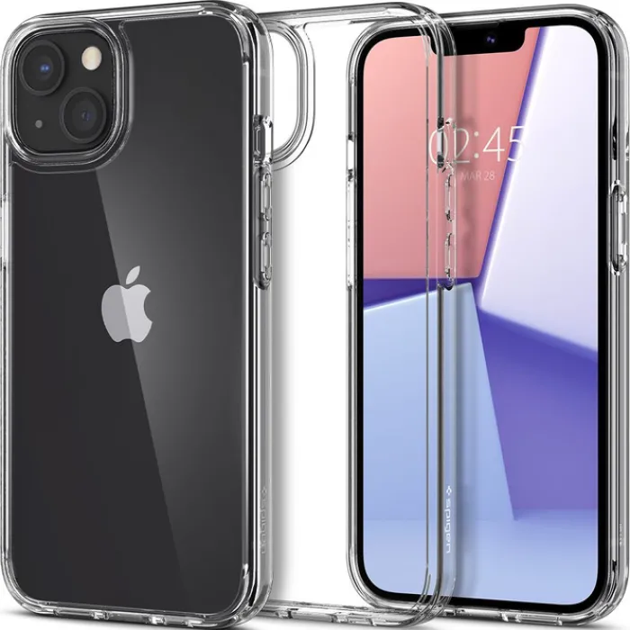Spigen Iphone 13 Mini|Apple-Etui Apple iPhone 13 Mini Ultra Hybrid Crystal Przezroczyste Clear Bezbarwny Case