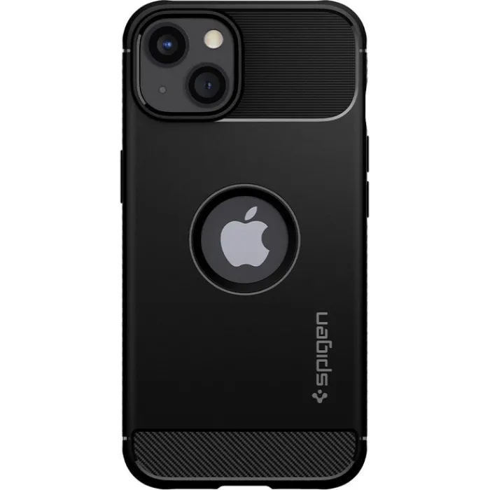 Spigen Iphone 13 Mini|Apple-Etui Apple iPhone 13 Mini Rugged Armor Matte Black Czarny Case