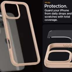 Spigen Iphone 16 Pro Max|Apple-ETUI APPLE IPHONE 16 PRO MAX ULTRA HYBRID ROSE TITANIUM
