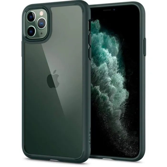 Spigen Apple|Iphone 11 Pro-Etui Apple iPhone 11 Pro Ultra Hybrid Midnight Green Zielone Case