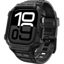 Spigen Apple Watch 11 42Mm|Apple Watch 10 42Mm-ETUI APPLE WATCH 10 / 11 (42 MM) RUGGED ARMOR ”PRO” V2 MATTE BLACK