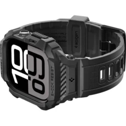 Spigen Apple Watch 11 42Mm|Apple Watch 10 42Mm-ETUI APPLE WATCH 10 / 11 (42 MM) RUGGED ARMOR ”PRO” V2 MATTE BLACK