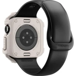 Spigen Apple Watch 11 42Mm|Apple Watch 10 42Mm-ETUI APPLE WATCH 10 / 11 (42 MM) RUGGED ARMOR V2 DUNE BEIGE