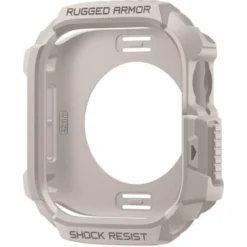 Spigen Apple Watch 11 42Mm|Apple Watch 10 42Mm-ETUI APPLE WATCH 10 / 11 (42 MM) RUGGED ARMOR V2 DUNE BEIGE