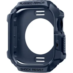 Spigen Apple Watch 11 42Mm|Apple Watch 10 42Mm-ETUI APPLE WATCH 10 / 11 (42 MM) RUGGED ARMOR V2 NAVY BLUE