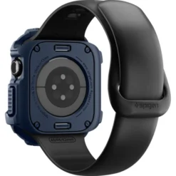 Spigen Apple Watch 11 42Mm|Apple Watch 10 42Mm-ETUI APPLE WATCH 10 / 11 (42 MM) RUGGED ARMOR V2 NAVY BLUE