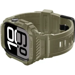 Spigen Apple Watch 11 46Mm|Apple Watch 10 46Mm-ETUI APPLE WATCH 10 / 11 (46 MM) RUGGED ARMOR ”PRO” V2 VINTAGE KHAKI