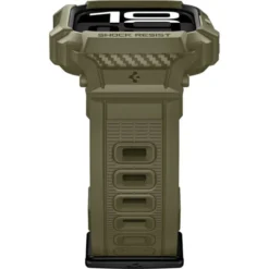 Spigen Apple Watch 11 46Mm|Apple Watch 10 46Mm-ETUI APPLE WATCH 10 / 11 (46 MM) RUGGED ARMOR ”PRO” V2 VINTAGE KHAKI