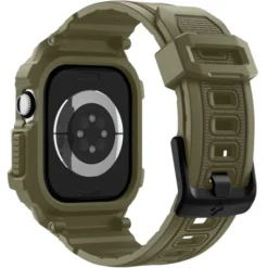 Spigen Apple Watch 11 46Mm|Apple Watch 10 46Mm-ETUI APPLE WATCH 10 / 11 (46 MM) RUGGED ARMOR ”PRO” V2 VINTAGE KHAKI