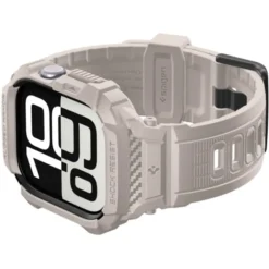 Spigen Apple Watch 11 46Mm|Apple Watch 10 46Mm-ETUI APPLE WATCH 10 / 11 (46 MM) RUGGED ARMOR ”PRO” V2 DUNE BEIGE